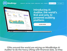 Tablet Screenshot of mindbridge.com