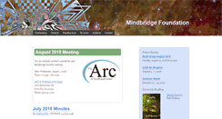 Desktop Screenshot of mindbridge.org