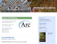Tablet Screenshot of mindbridge.org